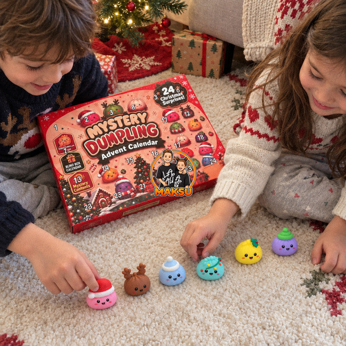 Calendario de Adviento Mystery Dumpling — 24 sorpresas squishy by MAKSU, remote control magnetic snake toy for kids ages 6 and up — photo 11