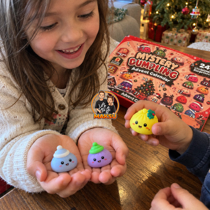 Calendario de Adviento Mystery Dumpling — 24 sorpresas squishy by MAKSU, remote control magnetic snake toy for kids ages 6 and up — photo 10