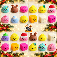 Calendario de Adviento Mystery Dumpling — 24 sorpresas squishy — 4